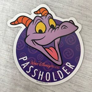 Figment Walt Disney World passholder magnet
